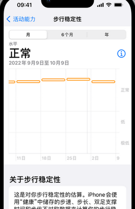 台安iPhone手机维修如何在iPhone开启'步行稳定性通知'