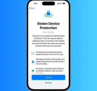 台安苹果授权维修店分享被盗设备保护功能开启方法 